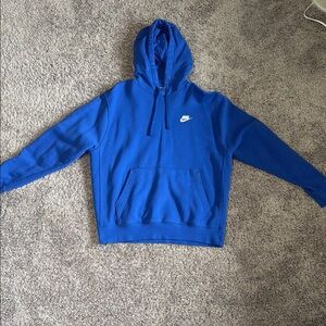 Nike Men's Blue Hoodie